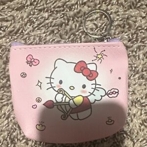 Hello Kitty Pink and White Kids Coin Bag